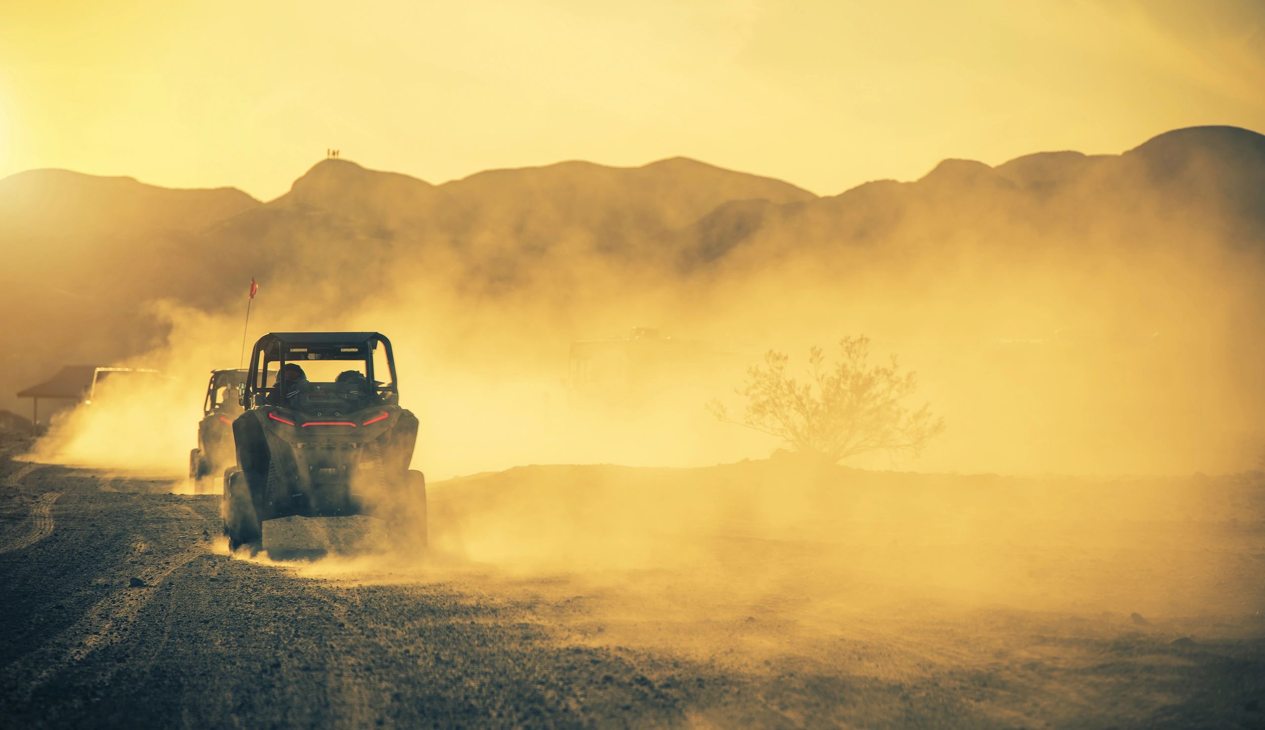 Iron Wolf SxS in the Arizona desert